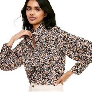 NWT 4X Nili Lotan x Target Floral Pleat Blouse